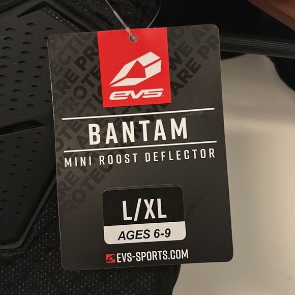 ATV protective vest. Black Eva bantam mini roost deflector. - Picture 2 of 5